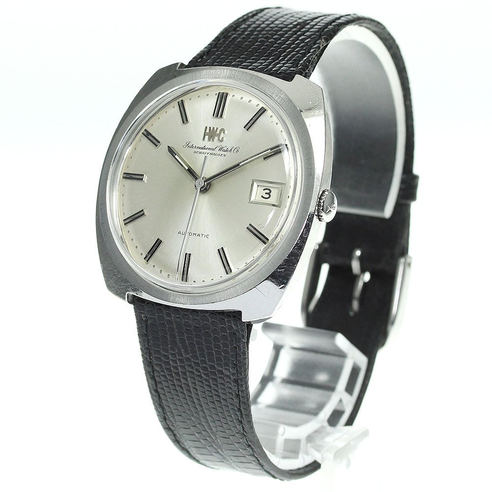 IWC SCHAFFHAUSEN Old Inter Date Silver Dial Automatic Men's Watch_697017
