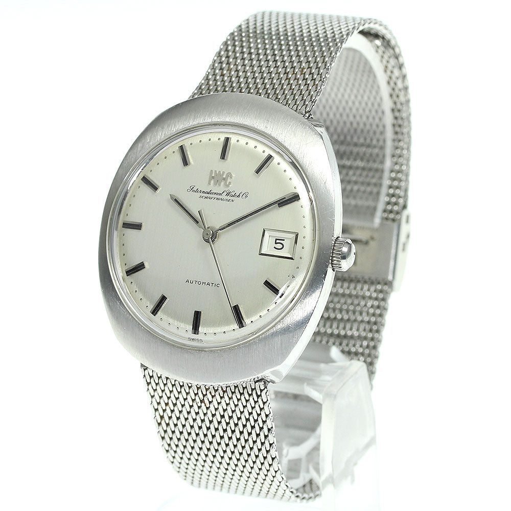 IWC SCHAFFHAUSEN Date vintage Silver Dial Automatic Men's Watch_697602