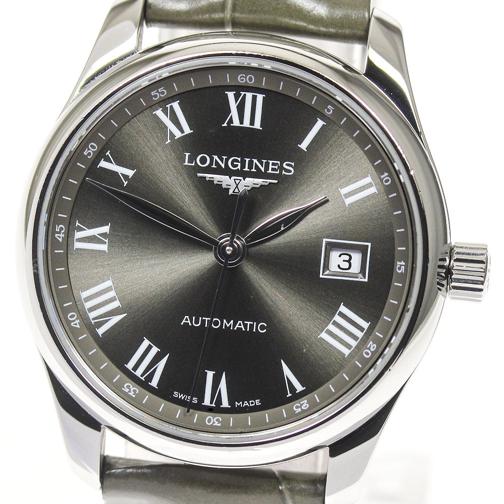 LONGINES Master collection L2.257.4 Gray Dial Automatic Ladies Watch_698382