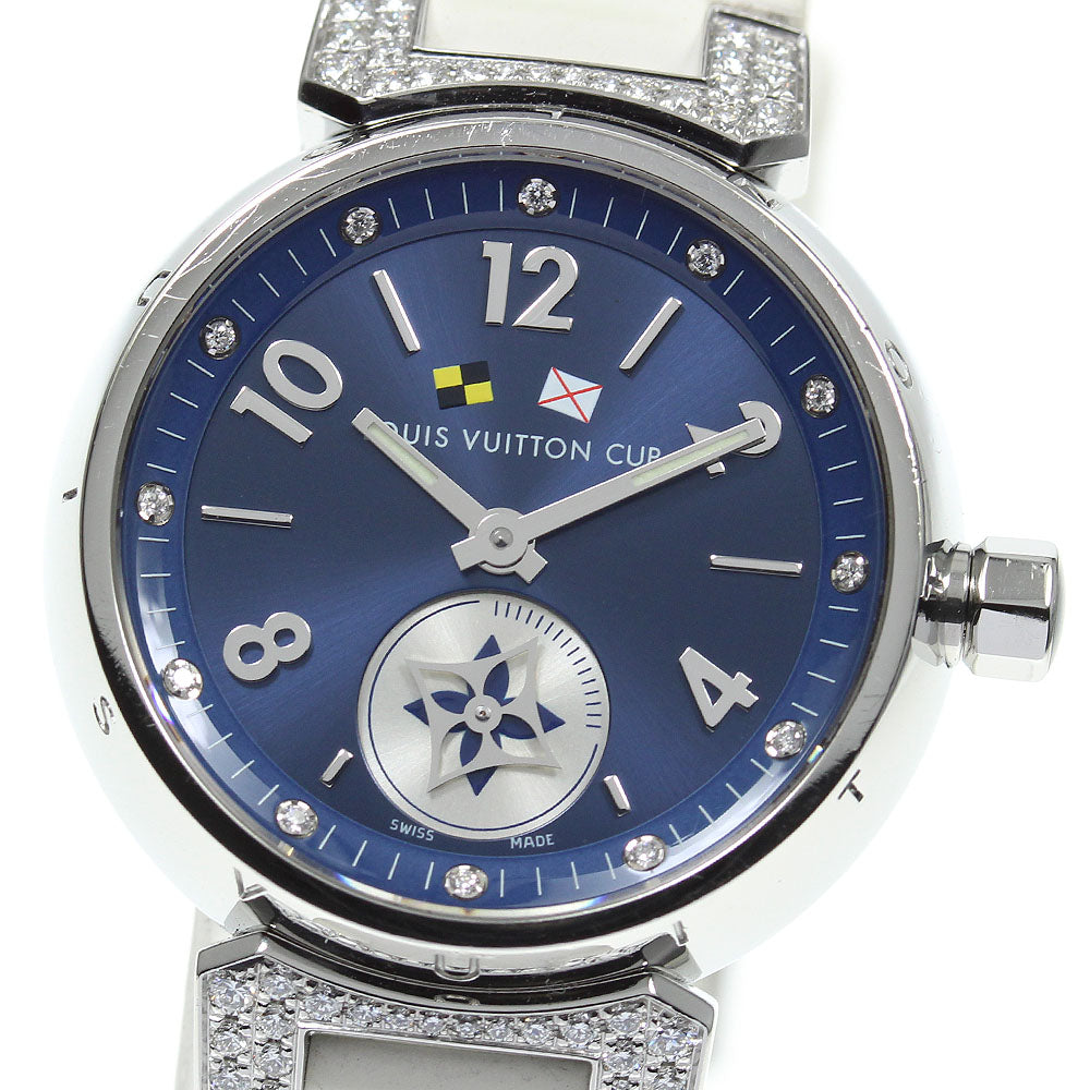 LOUIS VUITTON Tambour Lovely Cup Q12M4 12P Quartz Ladies Watch_700581