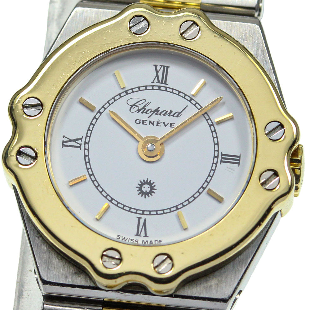Chopard St Moritz 8067 white Dial Quartz Ladies Watch_701649