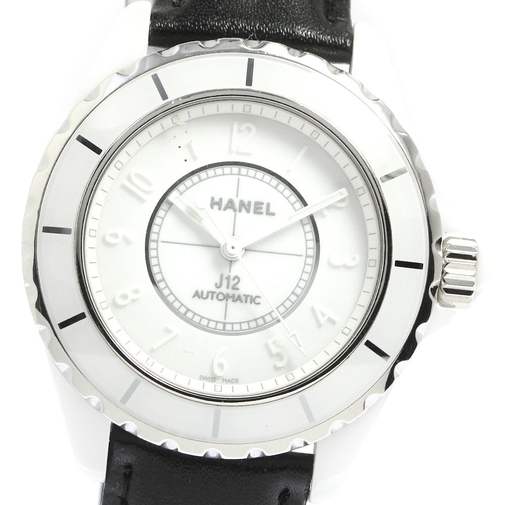 CHANEL J12 White Phantom H3443 white Dial Automatic Men's Watch_701874