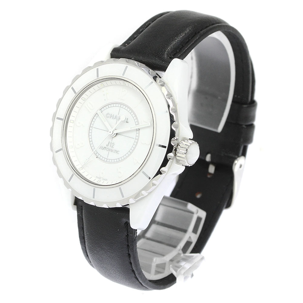 CHANEL J12 White Phantom H3443 white Dial Automatic Men's Watch_701874