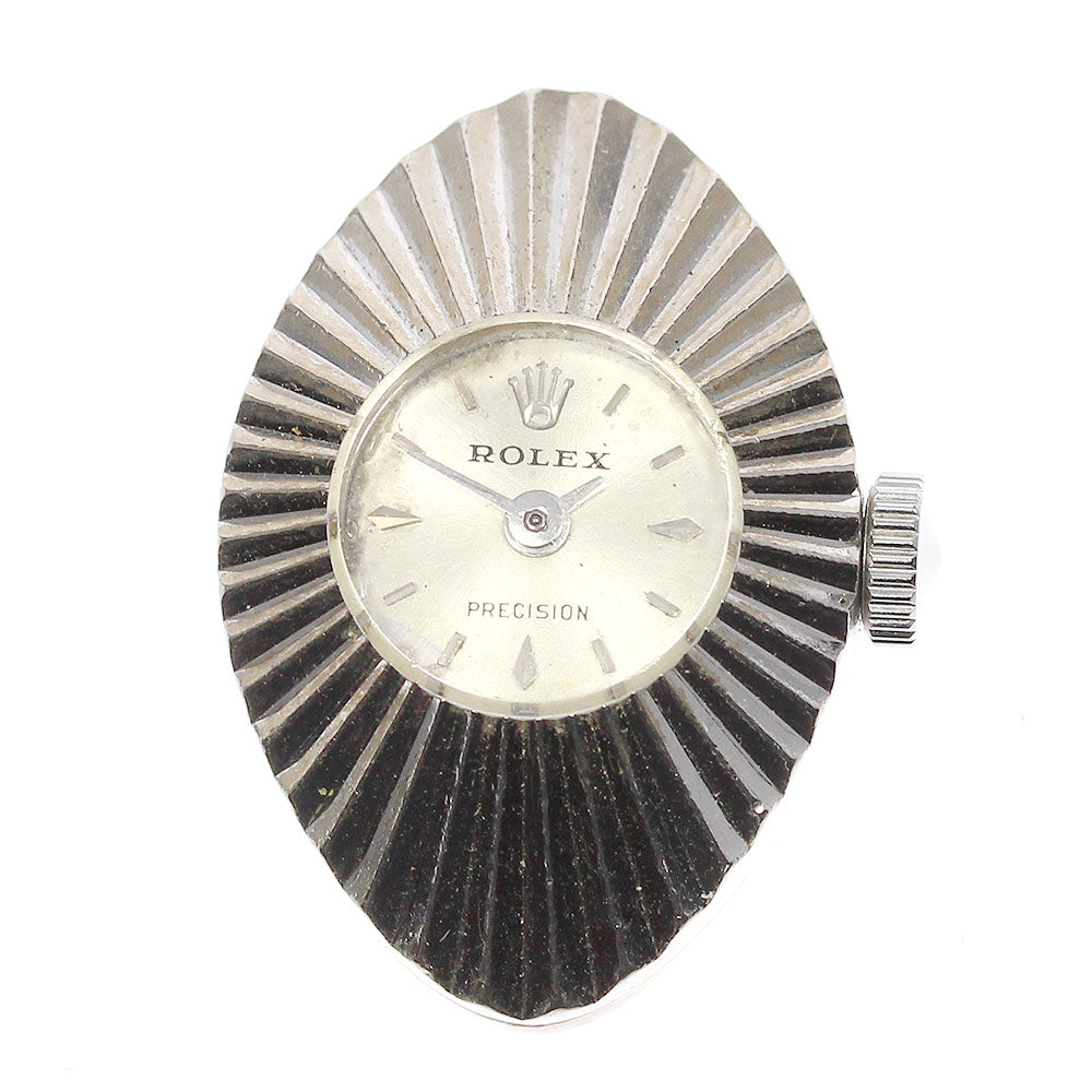 ROLEX chameleon almond 2000 Head K18WG cal.1401 beige Dial Hand Winding Ladies Watch_704502