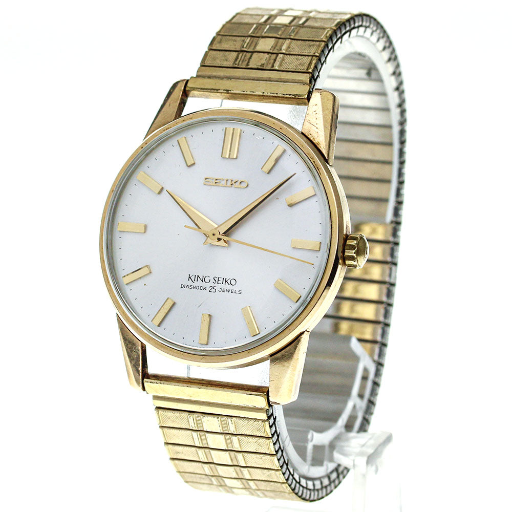 SEIKO King Seiko 442.000 cal.27 Silver Dial Hand Winding Men's Watch_705386