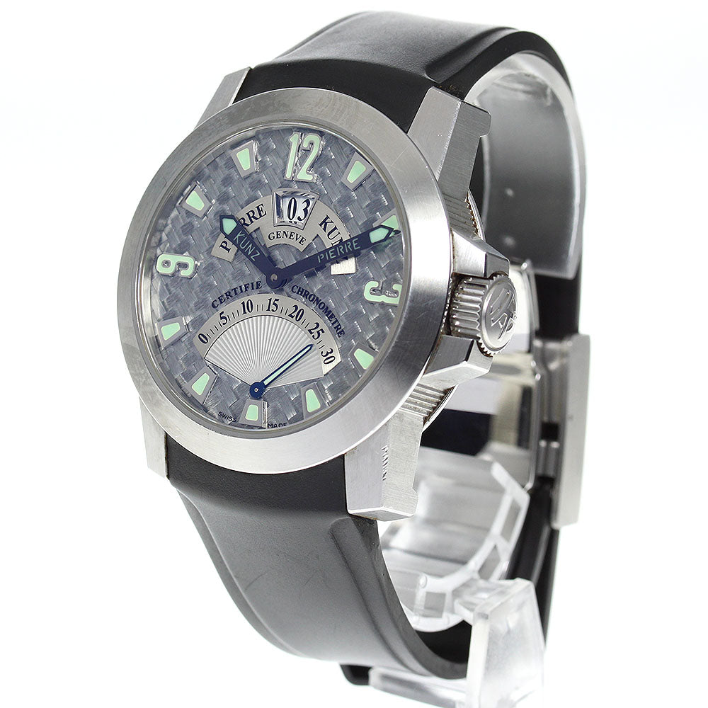 PIERRE KUNZ Grand Date PKG 016 GD SPORT Retrograde Texarium Dial Automatic Men's Watch_705919