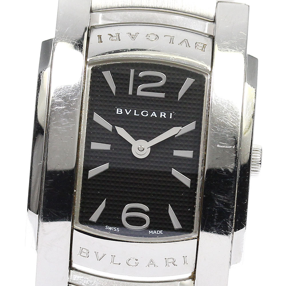 BVLGARI Assioma AA35S black Dial Quartz Ladies Watch_706033