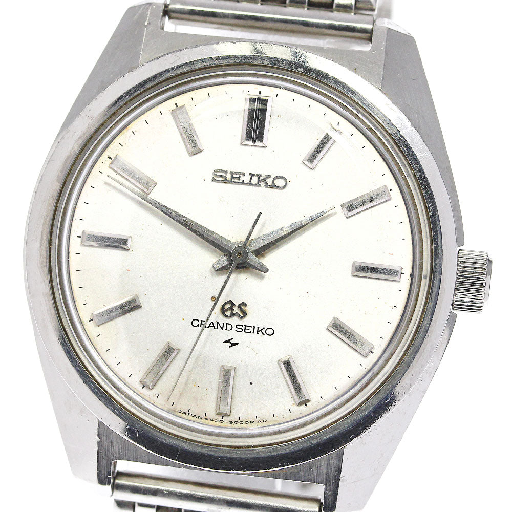 SEIKO Grand Seiko 4420-9000 vintage Silver Dial Hand Winding Men's Watch_709178