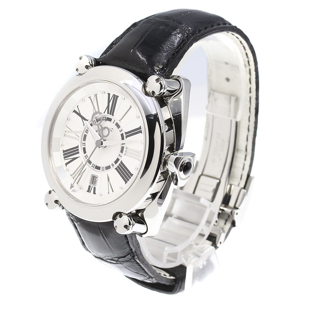 SEIKO Galante mechanical SBLM001 GMT Silver Dial Automatic Men's Watch_710432