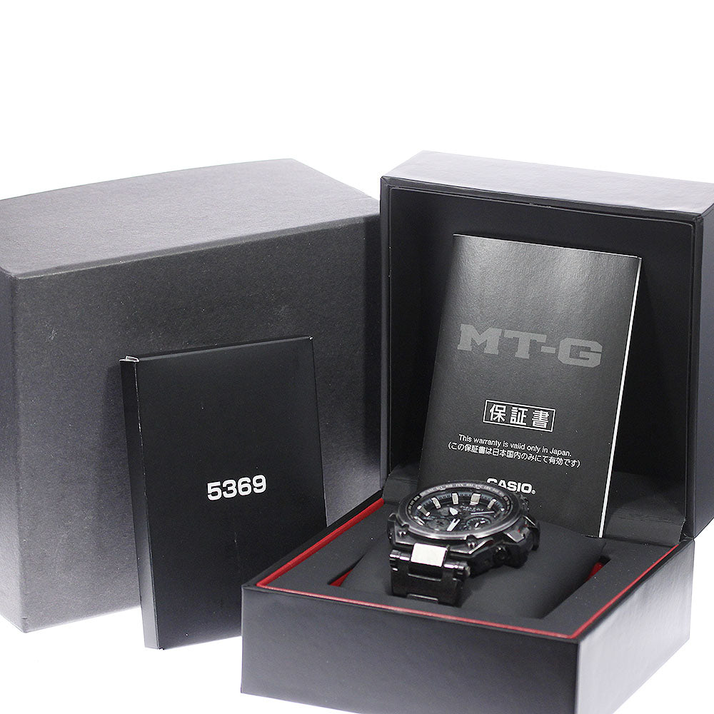 CASIO G-SHOCK MTG-S1000V-1AJF Date black Dial Solar Powered Radio Men's_713786