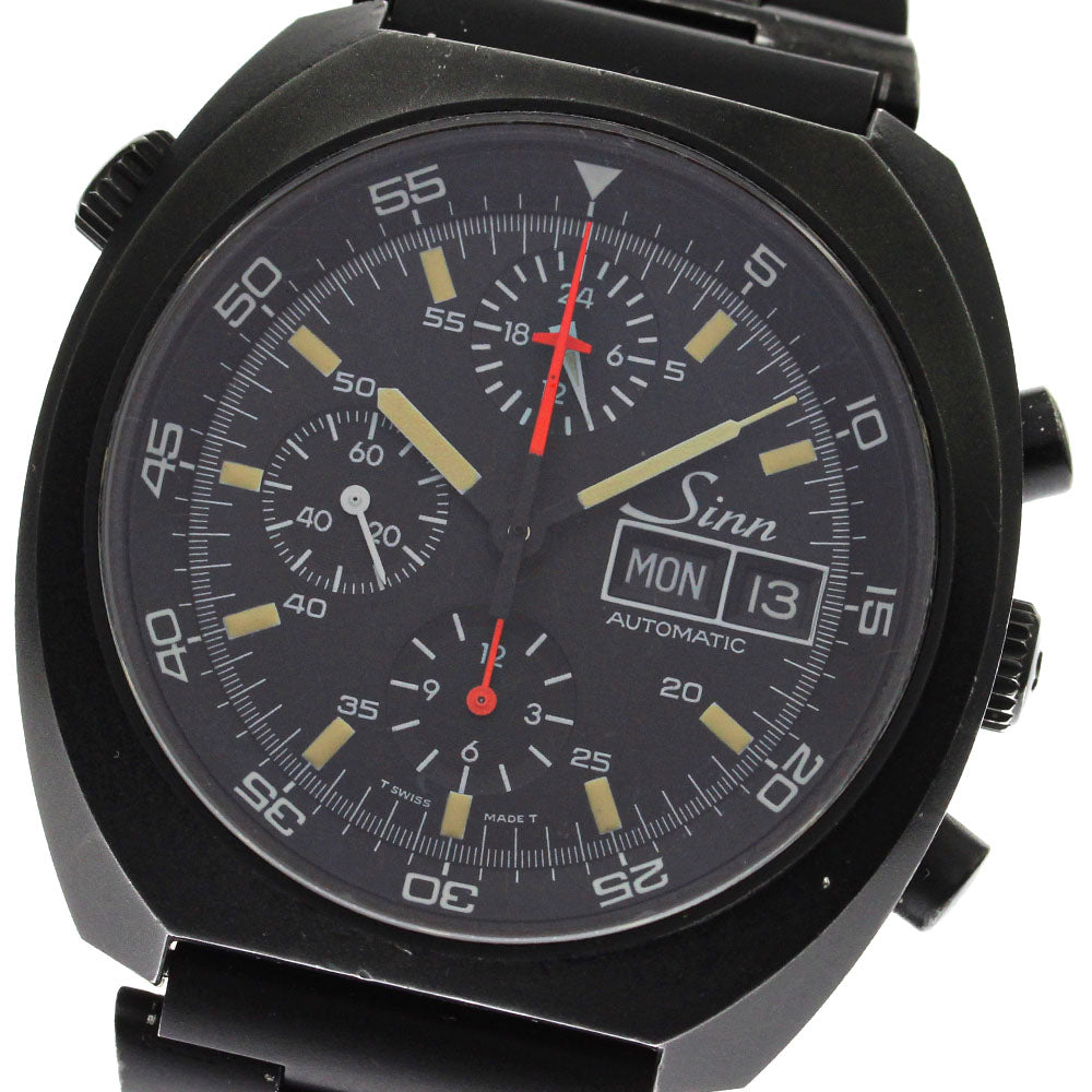 Sinn Space chronograph 140/42 Day date Black Dial Automatic Men's Watch_714862