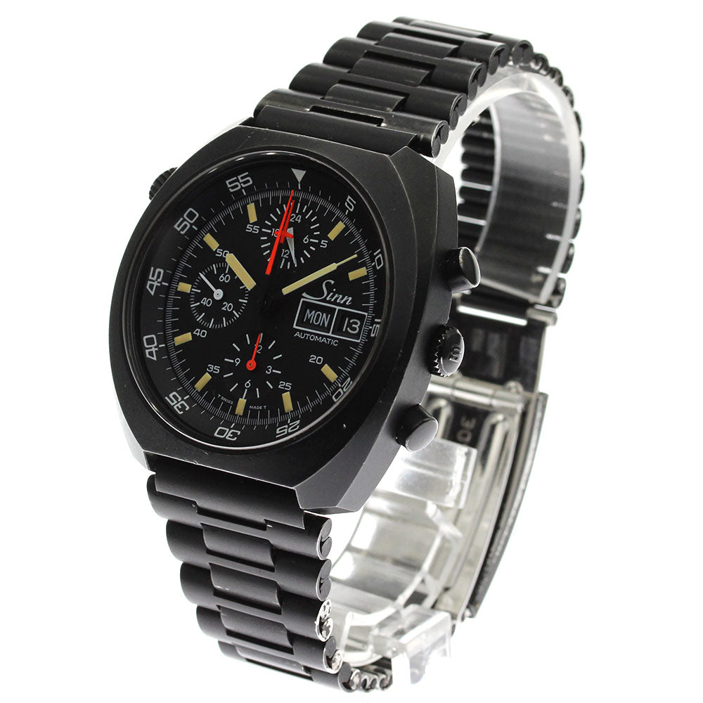 Sinn Space chronograph 140/42 Day date Black Dial Automatic Men's Watch_714862