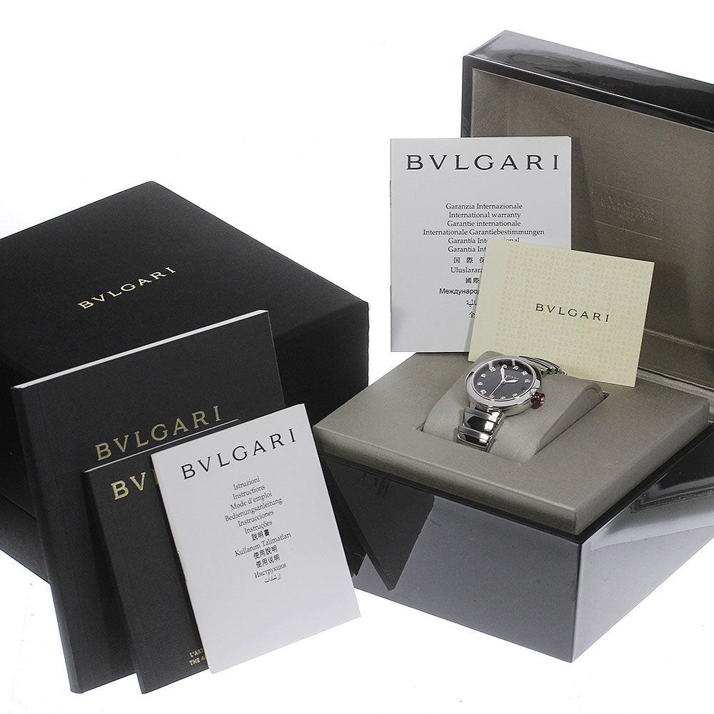 BVLGARI Le chair LU33C3SSD/11 Date 11P diamond Automatic Ladies_715025