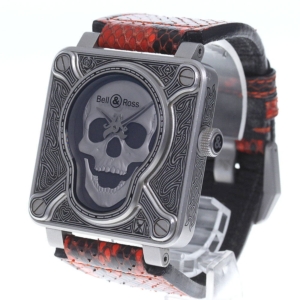 Bell＆Ross burning skull BR01-92 500 worldwide limited  AT Men's Watch_715085