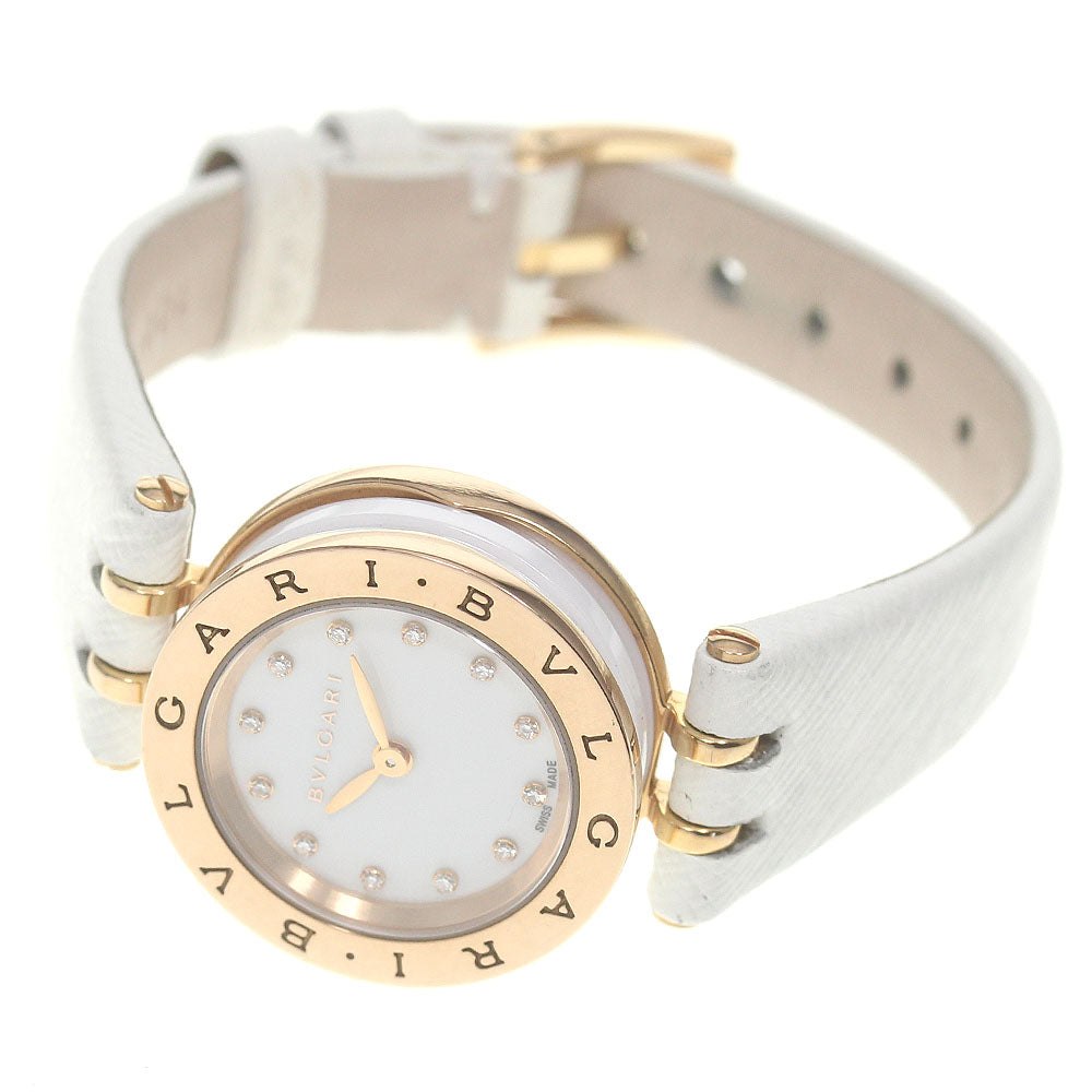 BVLGARI B-zero1 BZP23SGC 18K Pink Gold 12P Diamond Quartz Ladies Watch_717560