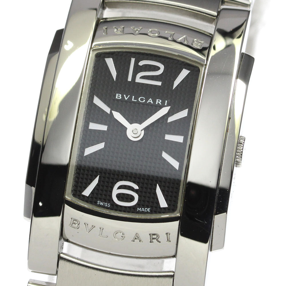 BVLGARI Assioma AA35S black Dial Quartz Ladies Watch_718828