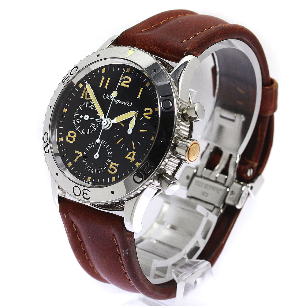 Breguet Aeronaval Type XX 3800 gold crown parachute buckle AT Men's Watch_718972