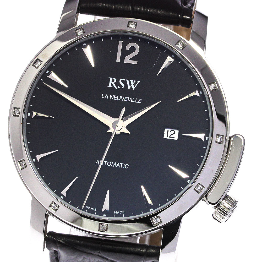 RSW La Nouvville 7345 Date black Dial Automatic Men's Watch_719142