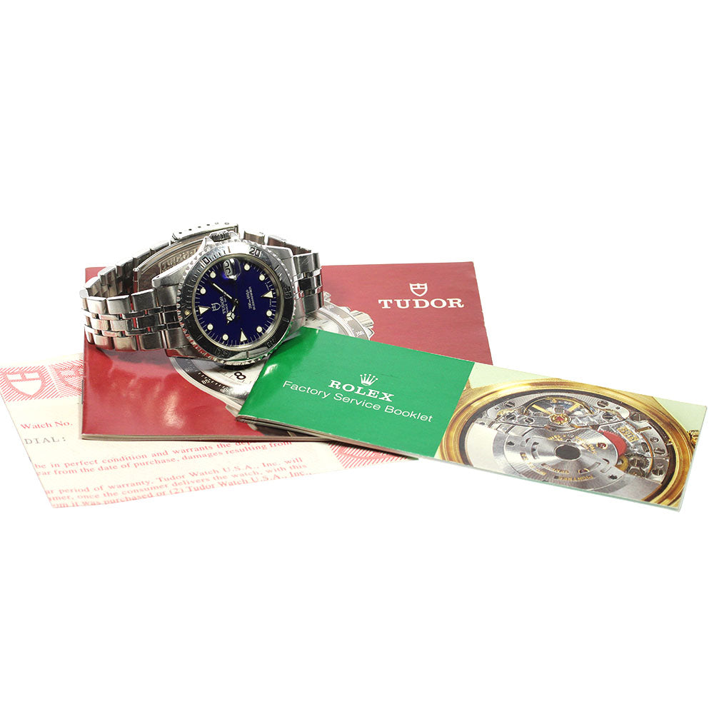 TUDOR Prince Date Submariner 75190 blue Dial Automatic Boy's Watch_719413