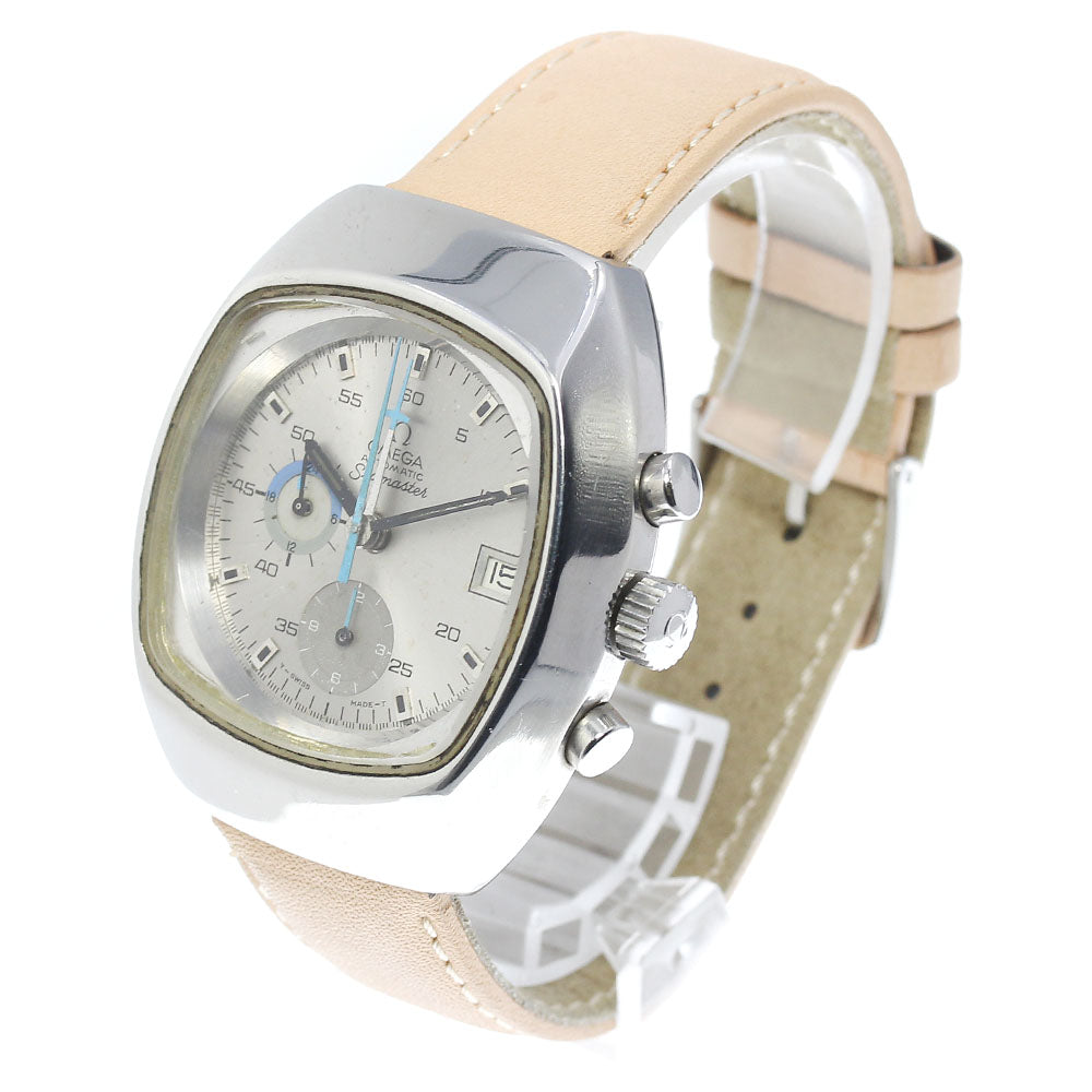 OMEGA Seamaster Ref.176005 Chronograph Cal.1040 Silver Dial Automatic Men's Watch_719532