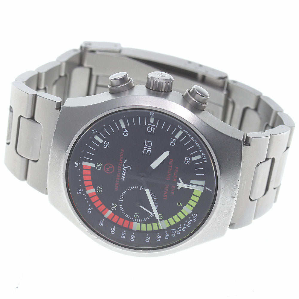 Sinn 157.EZM-4 Chronograph day-date black Dial Automatic Men's Watch_719618