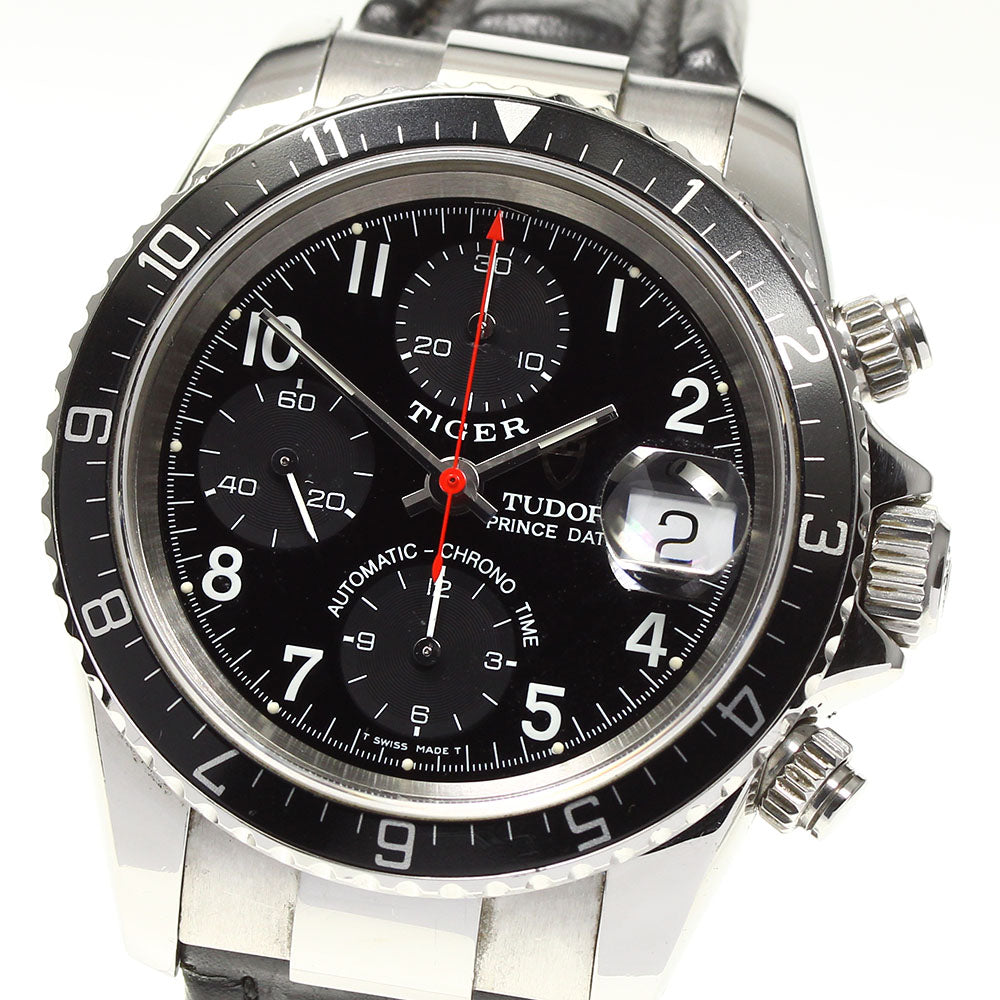 TUDOR Prince Date ChronoTime 79270P black Dial Automatic Men's Watch_720831