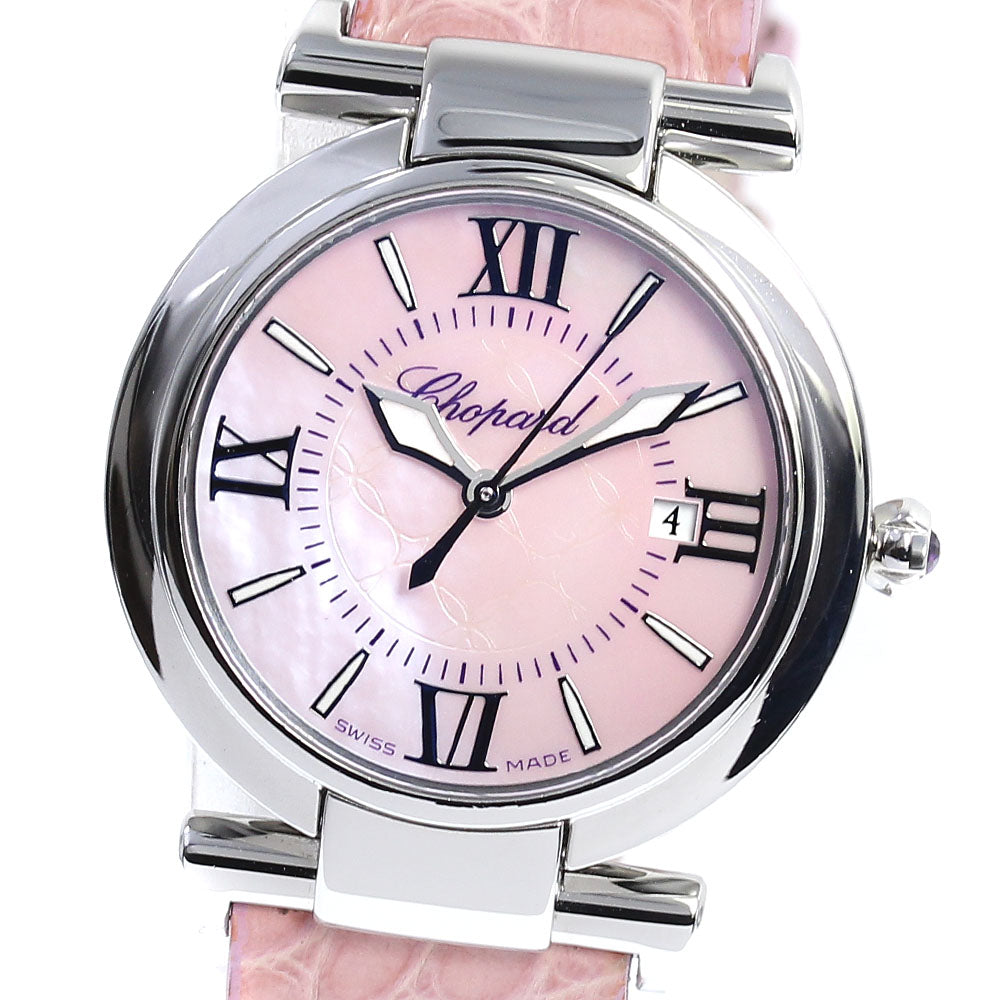 Chopard Imperiale 8541 Date Pink shell Dial Quartz Ladies Watch_720840
