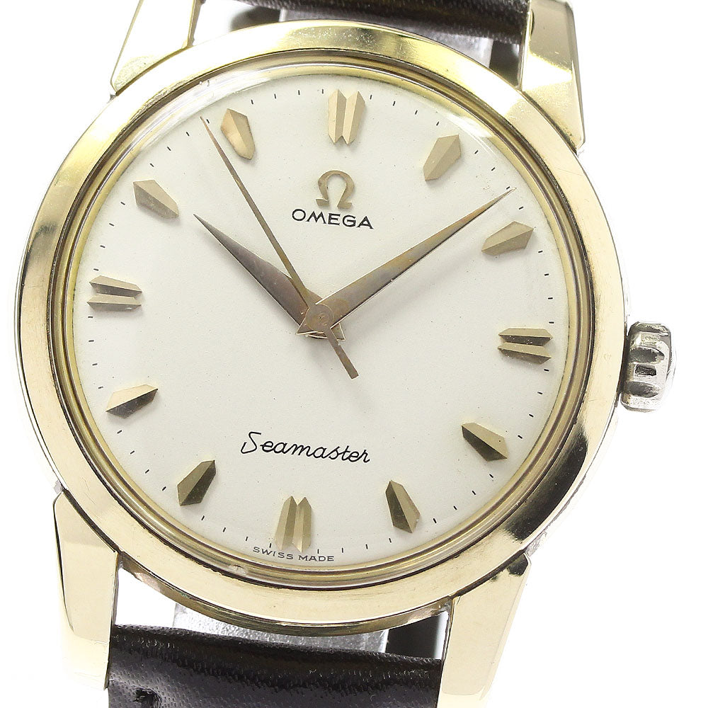 OMEGA Seamaster Cal.420 Silver Dial Hand Winding Men's Watch_721150