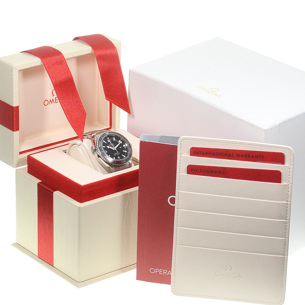 OMEGA Seamaster Planet Ocean 232.30.38.20.01.001 Date black Dial Automatic Boy's Watch_721222