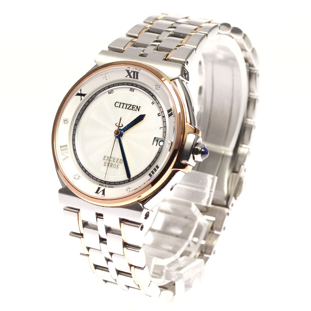 CITIZEN Exceed H111-T020763 / AS7076-51A Solar Powered Radio Men's Watch_721785