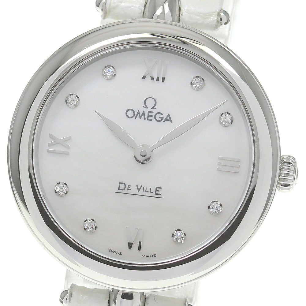 OMEGA De Ville Prestige Dewdrop 424.13.27.60.55.001 8P diamond QZ Ladies_722085