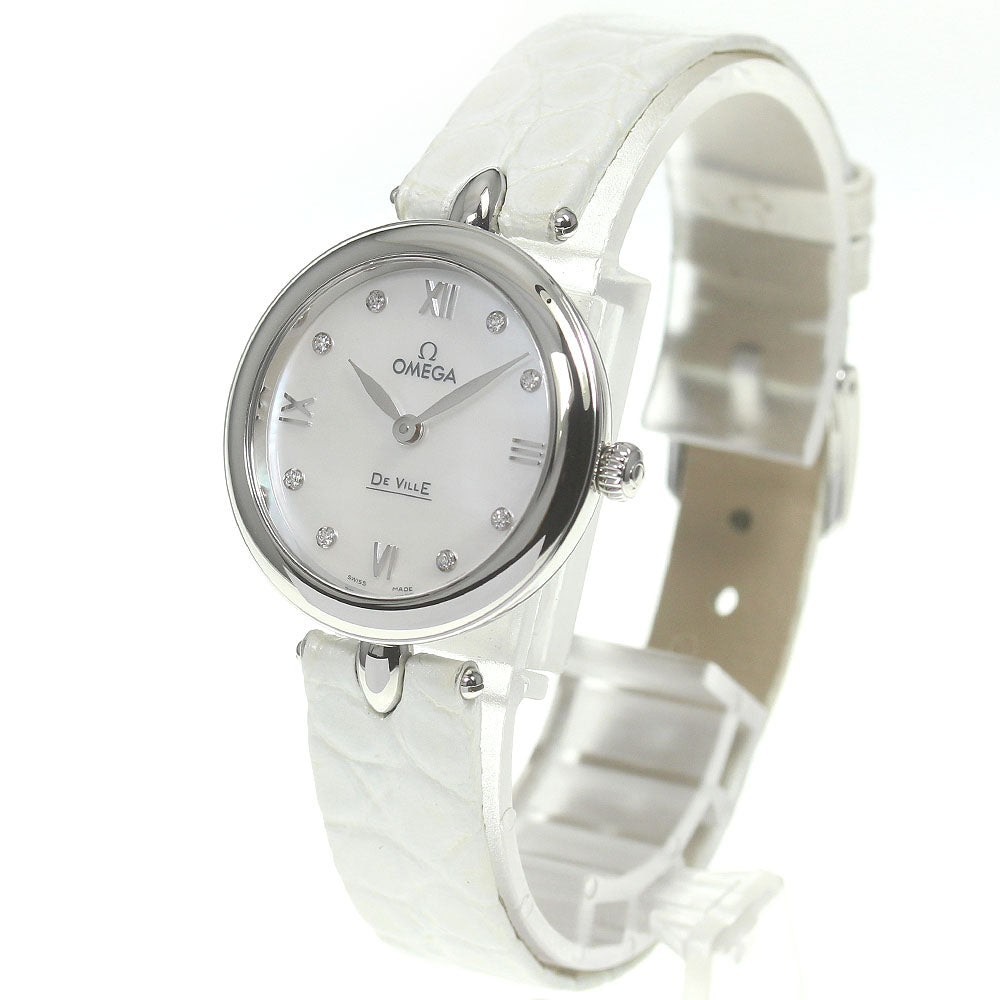 OMEGA De Ville Prestige Dewdrop 424.13.27.60.55.001 8P diamond QZ Ladies_722085