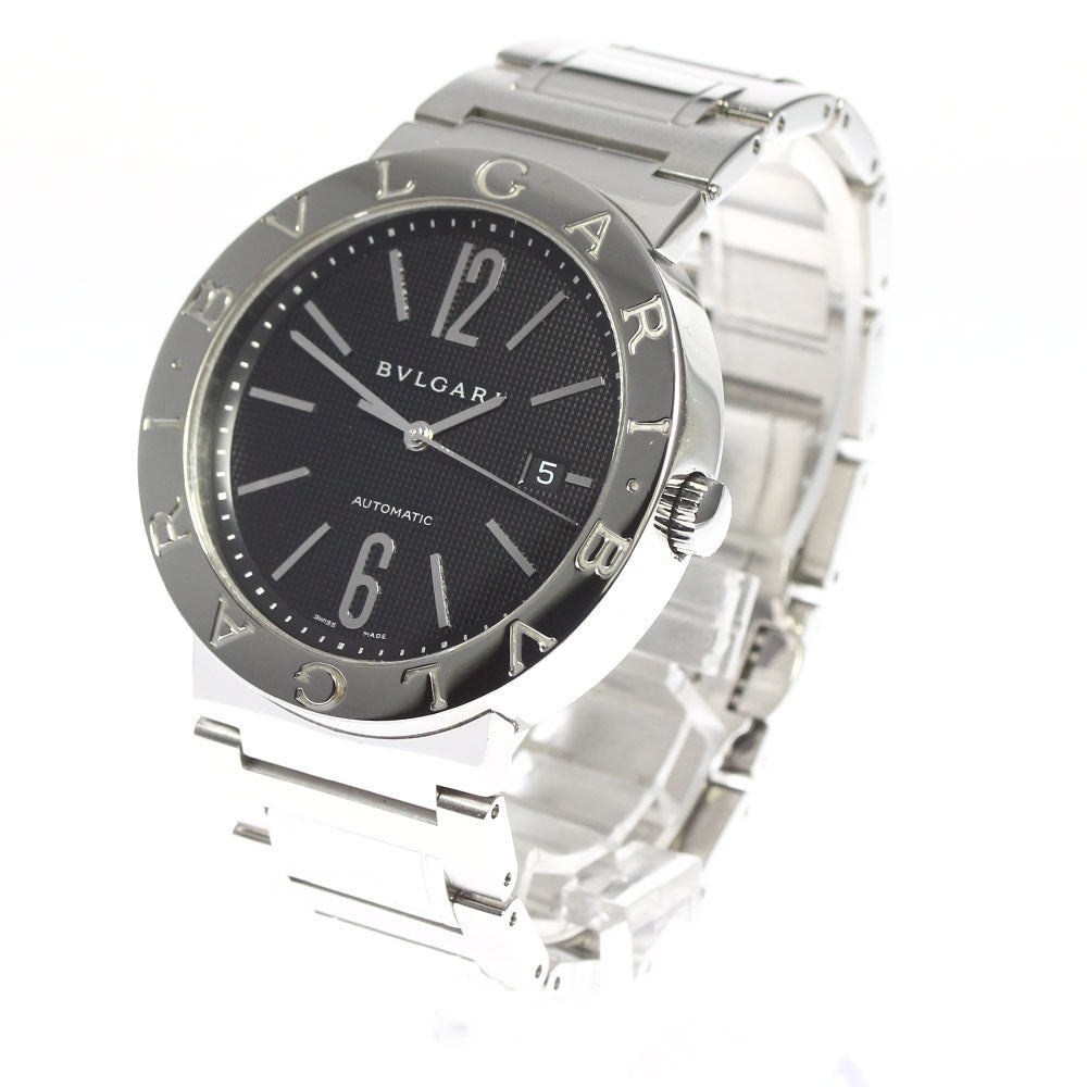 BVLGARI BVLGARIBVLGARI BB42SSAUTO Date black Dial Automatic Men's Watch_722750