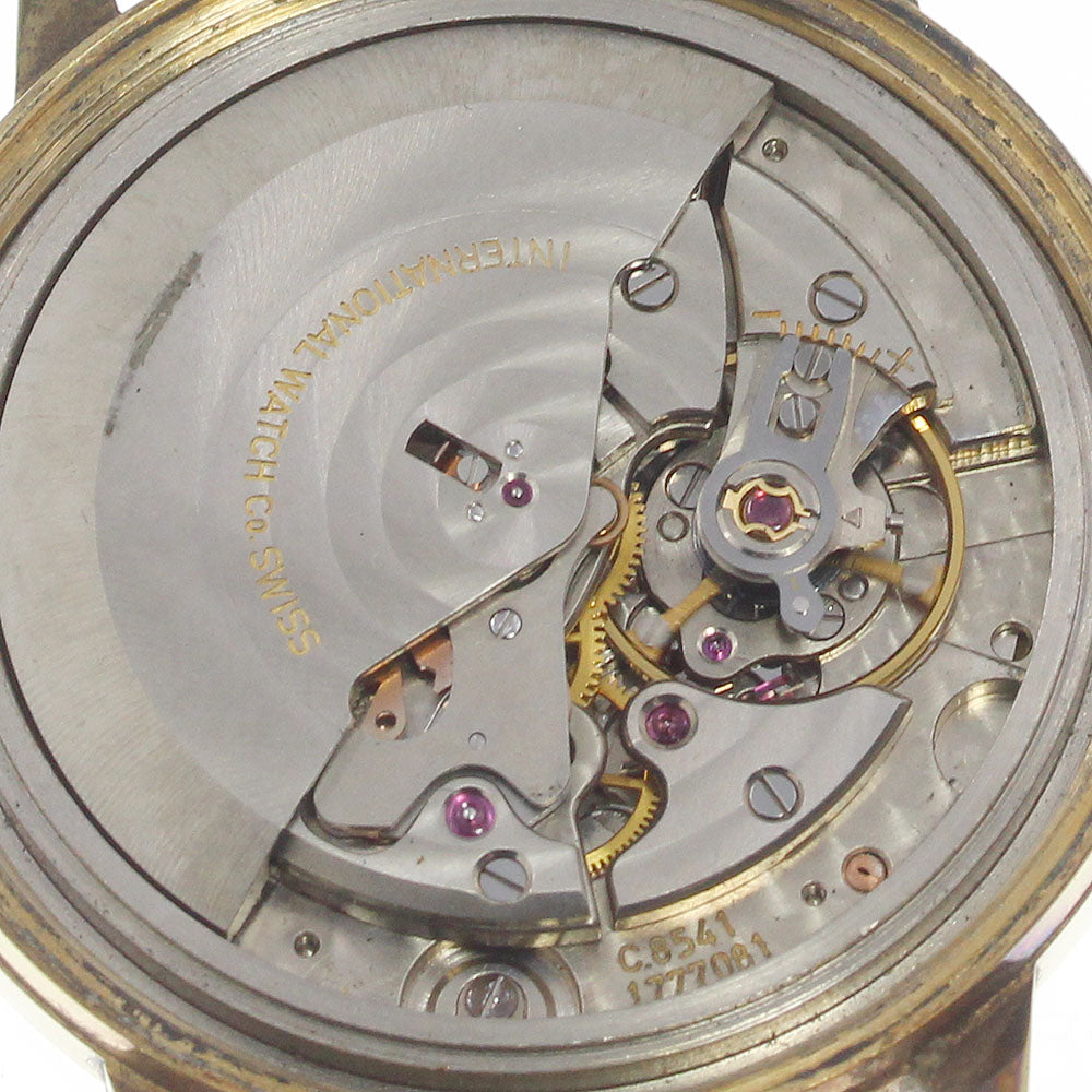 IWC SCHAFFHAUSEN A813A Old Inter Cal.8541 Date gold Dial Automatic Men's Watch_722829