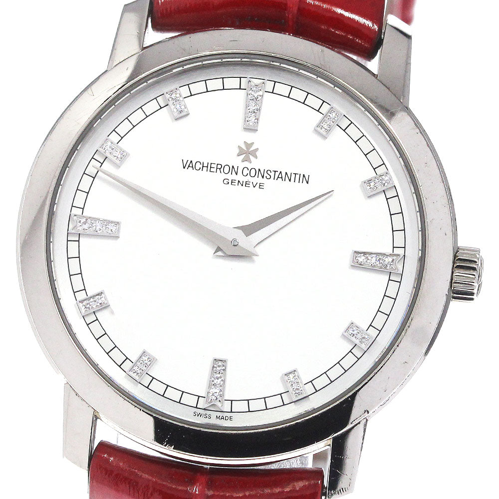 VACHERON CONSTANTIN traditional lady 25155/1 K18WG Quartz Ladies Watch_722831