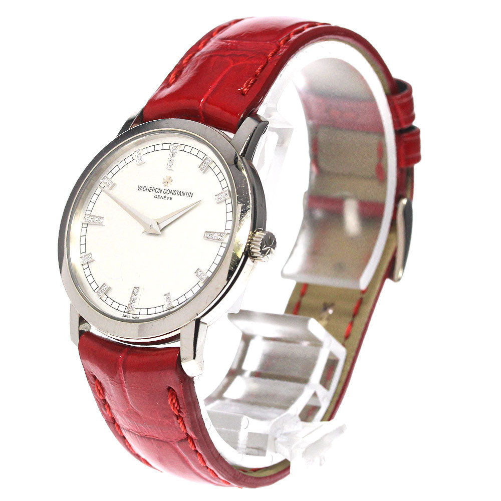 VACHERON CONSTANTIN traditional lady 25155/1 K18WG Quartz Ladies Watch_722831