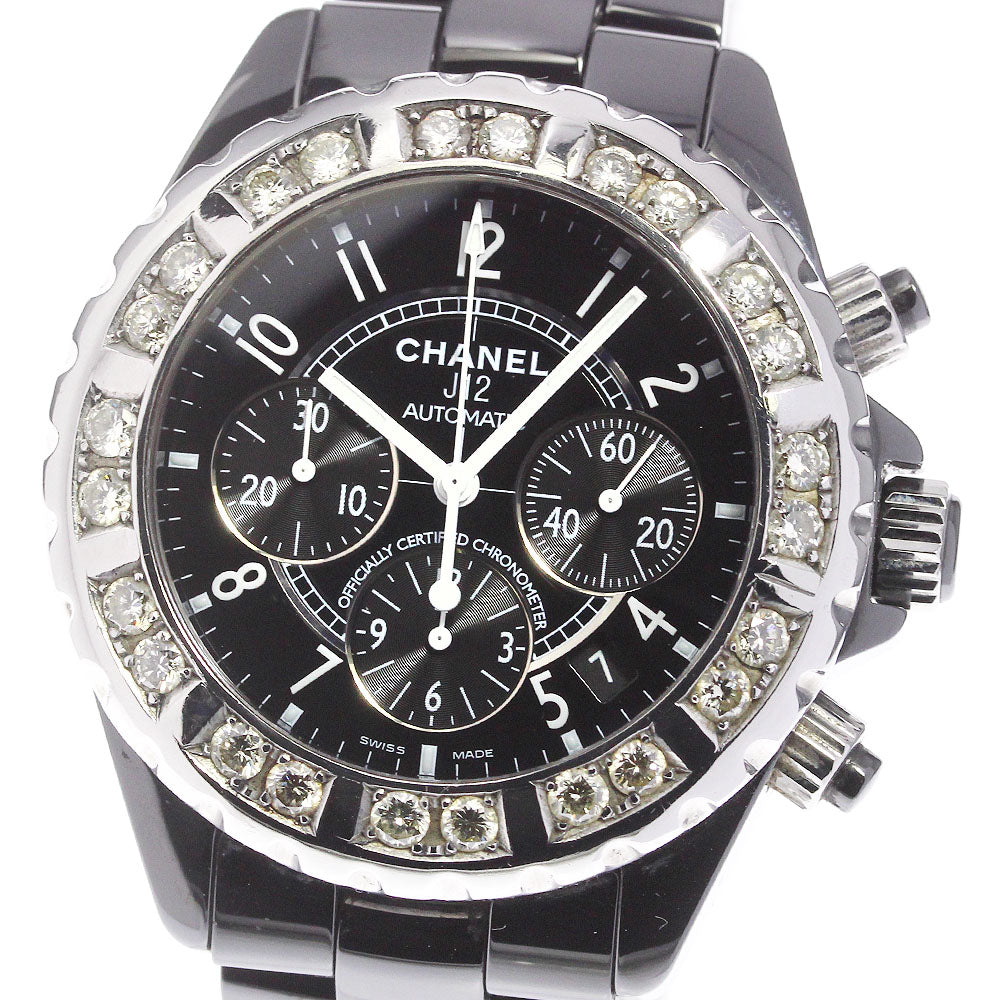 CHANEL J12 H0940 bezel after diamond black Dial Automatic Men's Watch_734442