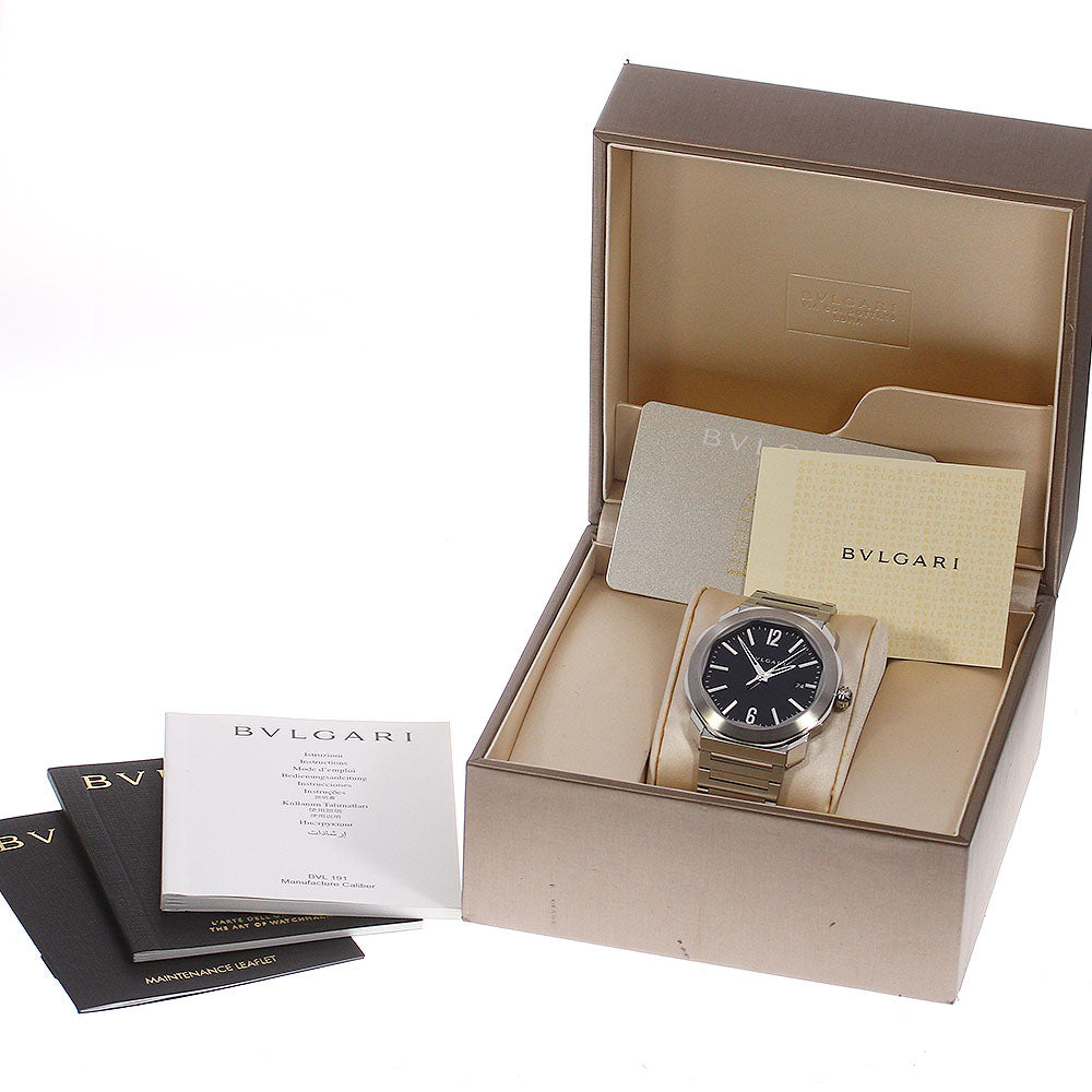 BVLGARI Octo OC41S black Dial Automatic Men's Watch_735507