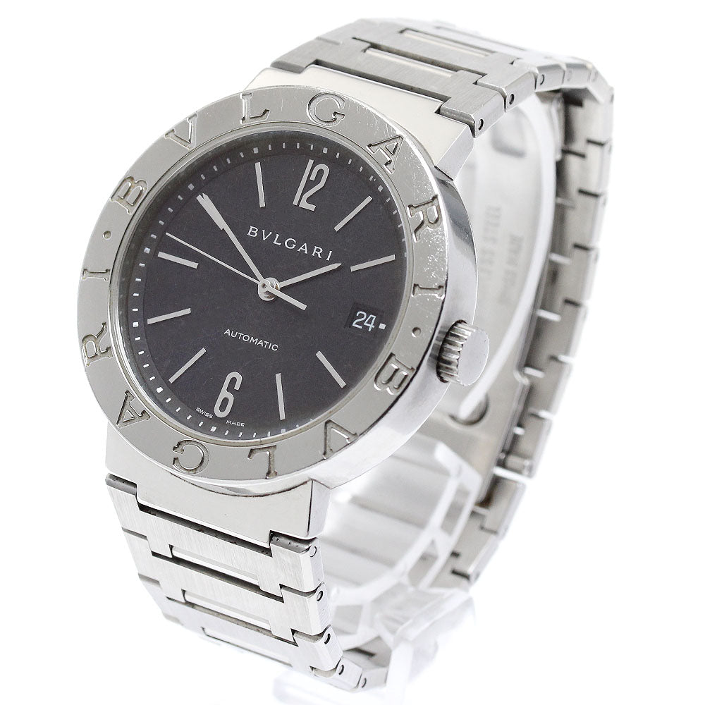 BVLGARI BVLGARIBVLGARI BB38SSAUTO Date black Dial Automatic Men's Watch_737508