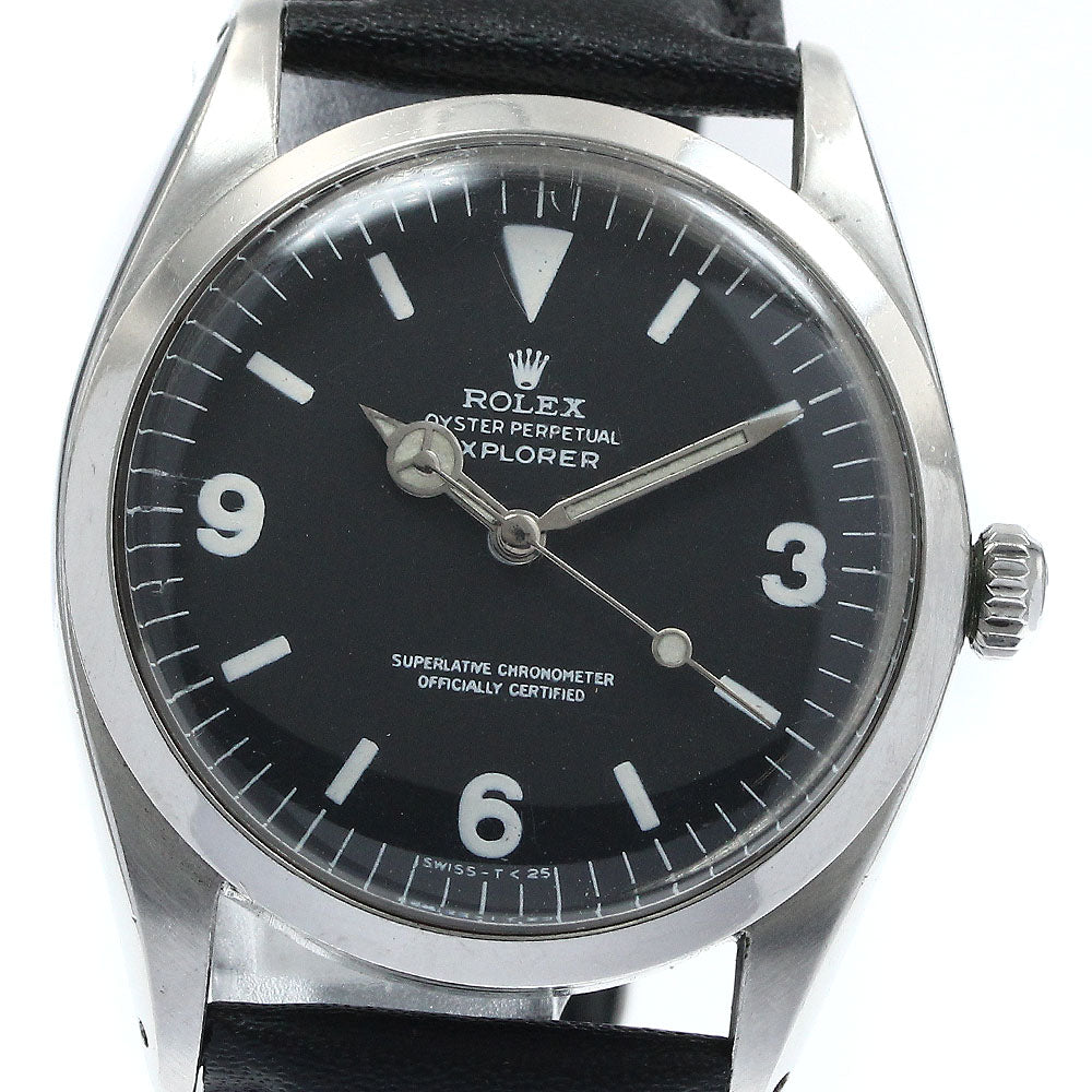 ROLEX 5504 Redundant dial black Dial Automatic Men's Watch_737963