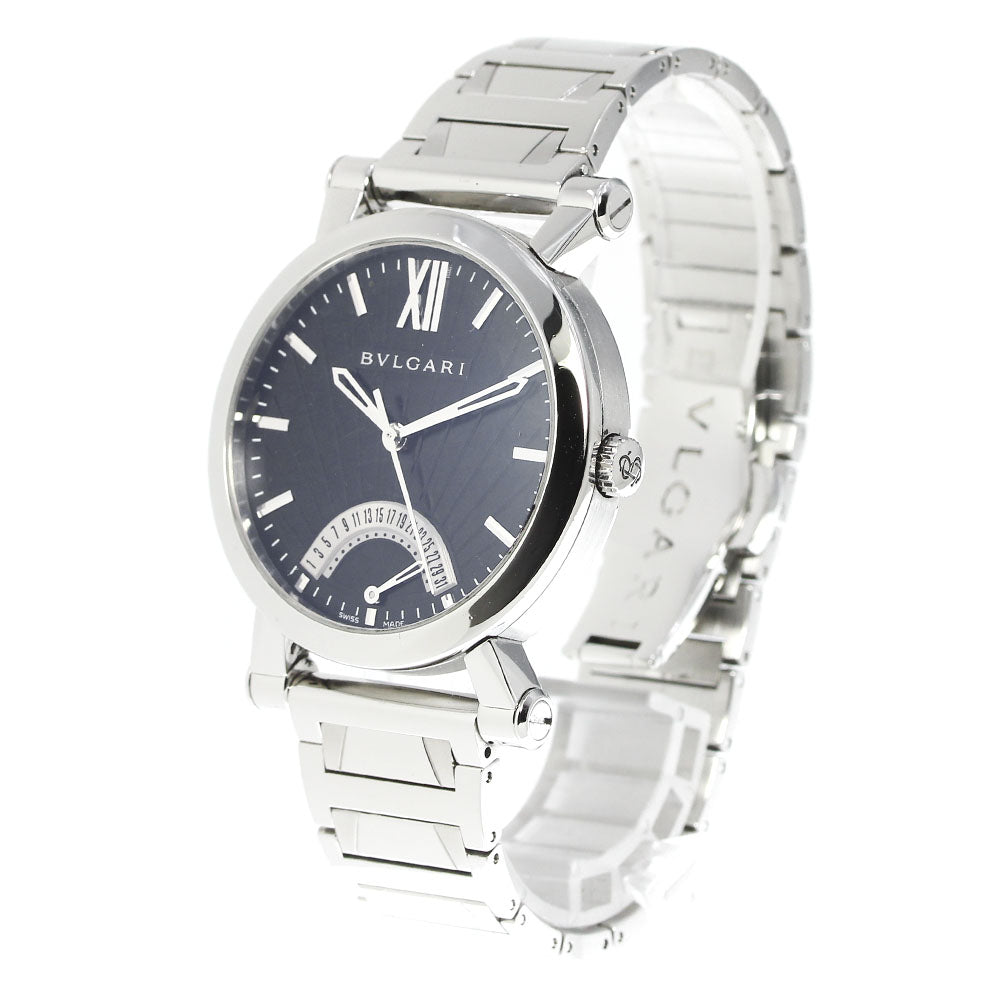 BVLGARI Sotirio Bulgari SB42SDR Retrograde black Dial Automatic Men's_738267