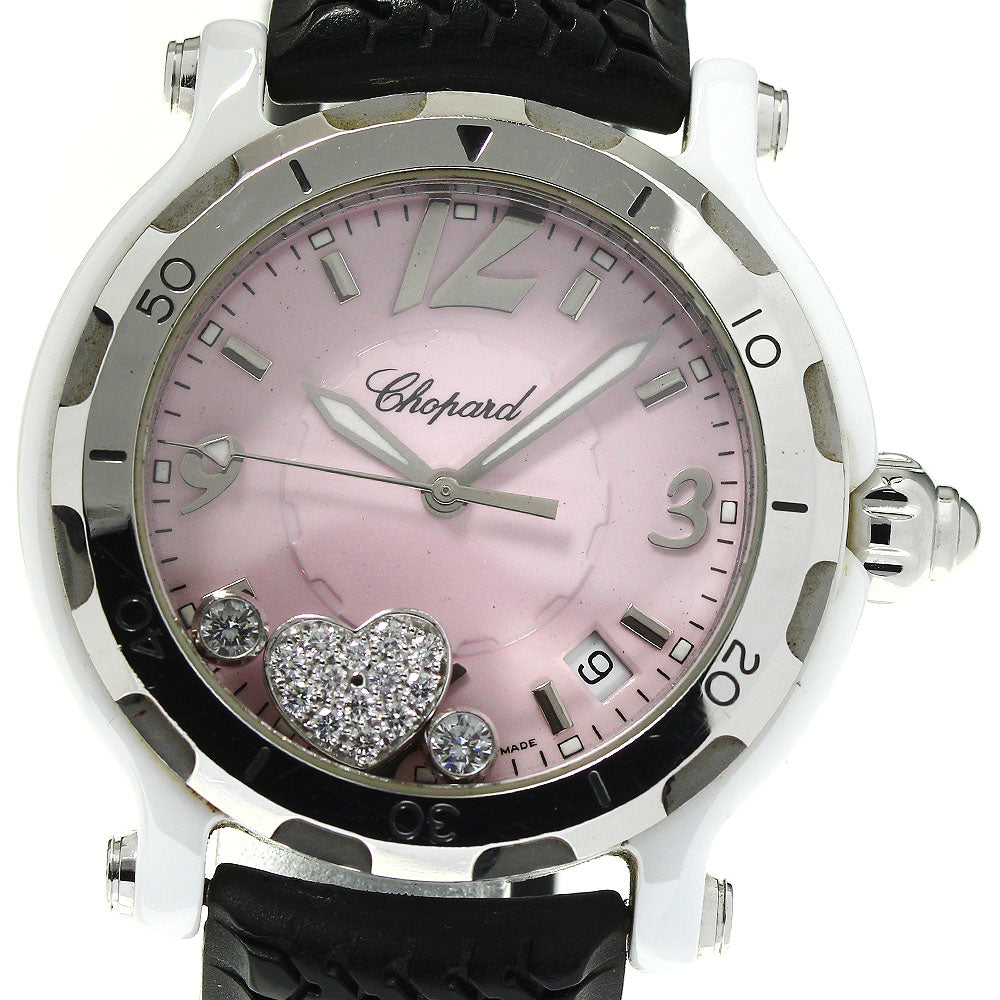 Chopard Happy sports 288507-9037 Date pink Dial Quartz Boy's Watch_738291