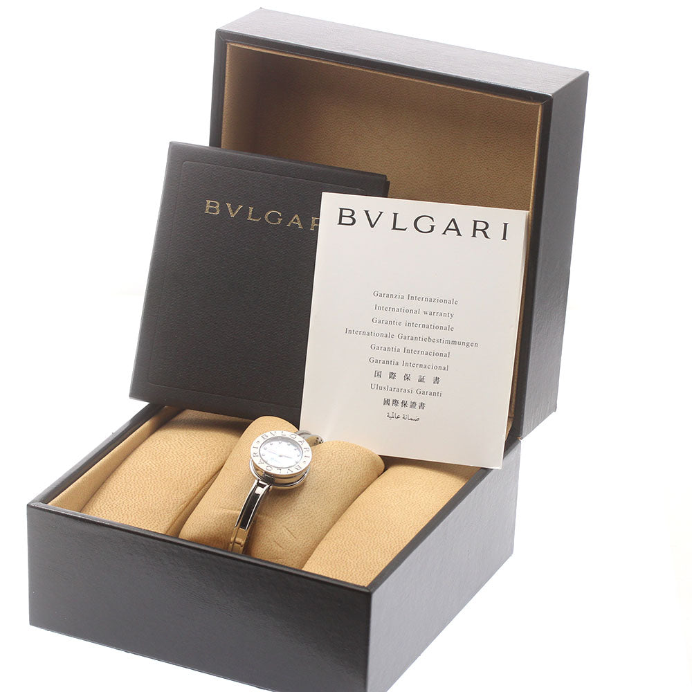 BVLGARI B-zero1 BZ22S 12P Diamond M Blue shell Dial Quartz Ladies Watch_739326