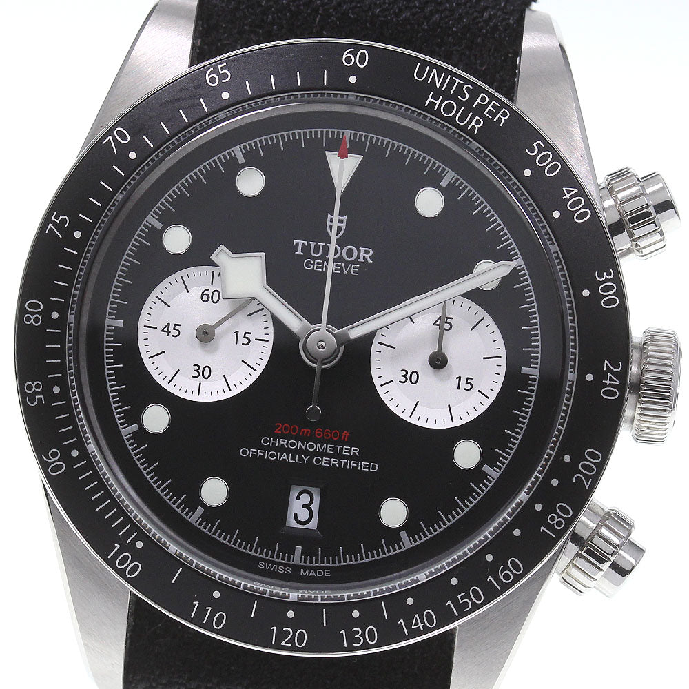 TUDOR Black Bay Chrono 79360N Date Black Dial Automatic Men's Watch_739633
