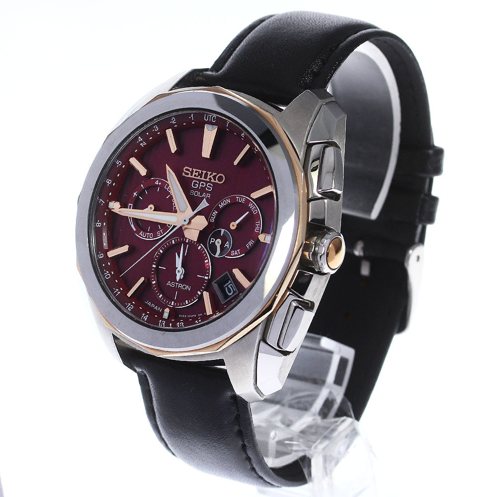 SEIKO Astron SBXC033/5X53-0AL0 5X Series GPS Solar Men's Watch_739714
