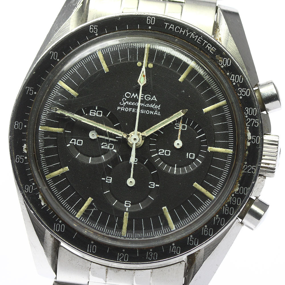 OMEGA Speedmaster Cal.321 Chronograph black Dial Hand Winding Men's Watch_739821