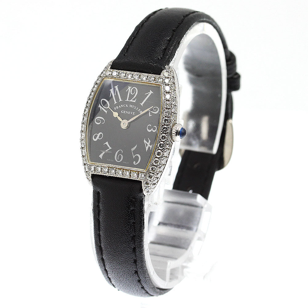 FRANCK MULLER Tonocar Vex 2251QZD K18WG Diamond Bezel Quartz Ladies_740431
