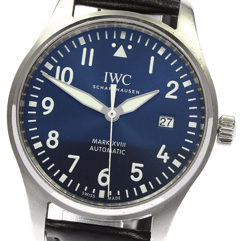 IWC SCHAFFHAUSEN Pilot watch mark XVIII IW327010 Date Automatic Men's_740531