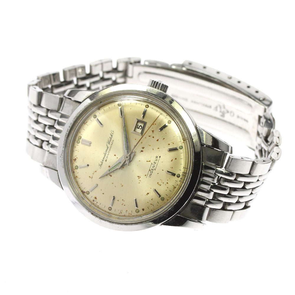 IWC SCHAFFHAUSEN In junior cal.8531 date Silver Dial Automatic Men's Watch_740978