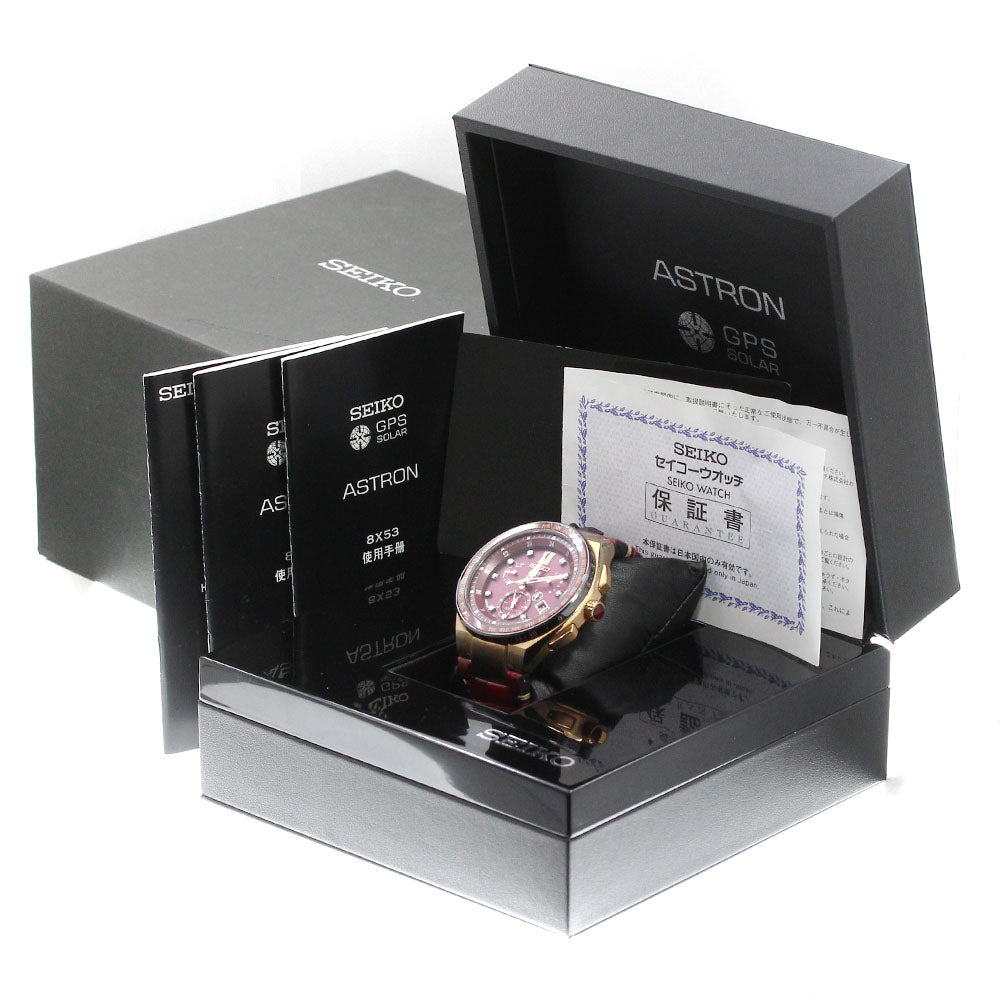 SEIKO Astron Executive Line SBXB158/8X53-0BA0 10P diamond Solar Men's_741318